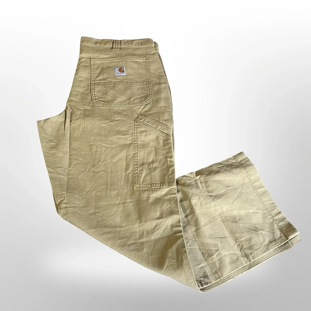 Carhartt Rugged Flex Relaxed Fit Canvas Work Pants 36 x 30 NWT - Picture 2 of 5